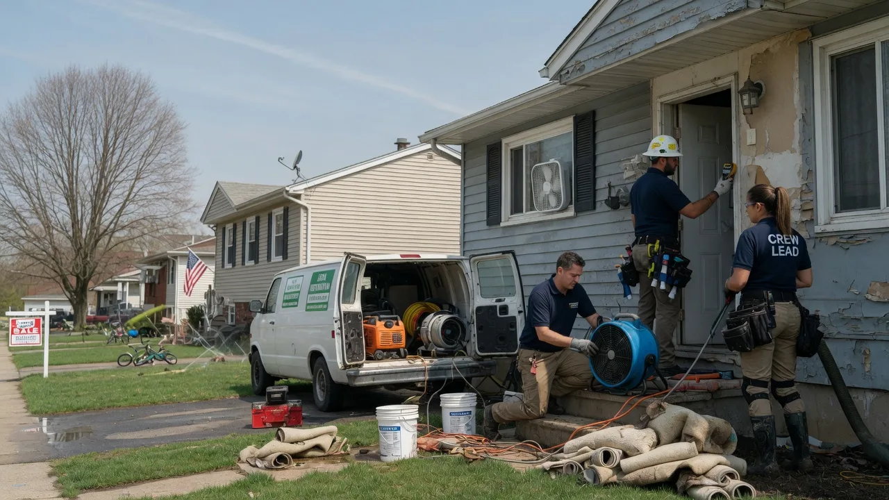 Flood Cleanup in Huntsville, AR near me